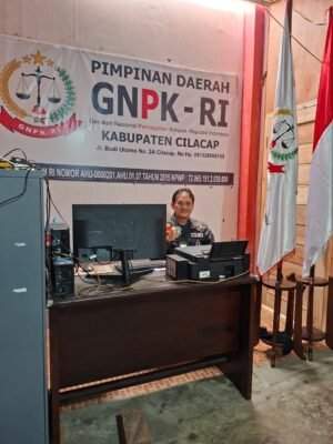 Ketua GNPK-RI Cilacap, Albani Idris, S. Sos, S.H